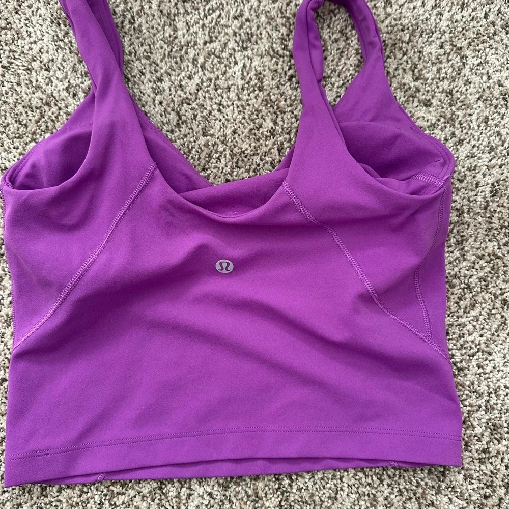 Lululemon Athletica Purple Align Tank size 4 - Picture 2 of 4
